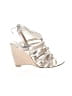 Via Spiga Metallic Silver Gold Wedges Size 6 1/2 - photo 1