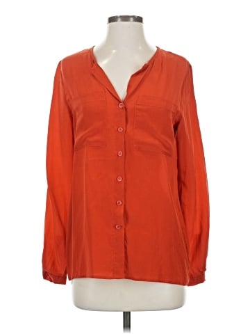 Silence and Noise Long Sleeve Blouse (view 1)