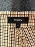 Theory Houndstooth Tan Casual Pants Size 8 - photo 7