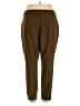 Worthington Solid Brown Casual Pants Size 16 - photo 2