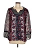 DressBarn 100% Polyester Black 3/4 Sleeve Blouse Size M - photo 1