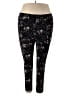 Torrid Stars Black Active Pants Size 4X Plus (4) - photo 1