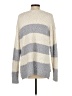 She + Sky 100% Polyester Stripes Gray Pullover Sweater Size S - photo 2