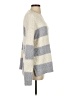 She + Sky 100% Polyester Stripes Gray Pullover Sweater Size S - photo 4