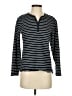 ABLE Blue Long Sleeve Henley Size XS - photo 1
