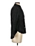 MNG 100% Cotton Tweed Black Long Sleeve Button-Down Shirt Size 4 - photo 4