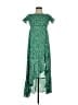 Lulus 100% Polyester Paisley Green Casual Dress Size XS - photo 1