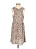 LA Hearts 100% Polyester Animal Print Tan Casual Dress Size S - photo 2