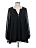 Show Me Your Mumu 100% Polyester Black Long Sleeve Blouse Size XS - photo 1