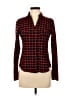 Love Tree 100% Cotton Plaid Red Long Sleeve Button-Down Shirt Size M - photo 1