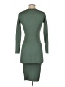 Wilfred Solid Green Casual Dress Size S - photo 2