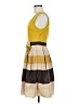 Ryu 100% Polyester Color Block Yellow Casual Dress Size M - photo 5