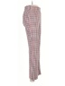 Free People Checkered-gingham Red Casual Pants Size 4 - photo 4