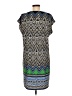 Laundry by Shelli Segal Print Blue Casual Dress Size M - photo 2