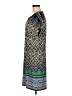 Laundry by Shelli Segal Print Blue Casual Dress Size M - photo 5