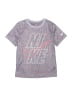 Nike 100% Polyester Tweed Silver Active T-Shirt Size 6 - 7 - photo 1