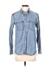 Madewell Blue Long Sleeve Button-Down Shirt Size XS - photo 1
