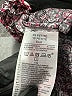 Gap 100% Rayon Paisley Burgundy Romper Size XS - photo 5
