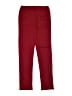 Hartstrings Solid Burgundy Casual Pants Size 16 - photo 2
