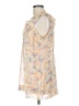 CAbi 100% Polyester Ivory Sleeveless Blouse Size L - photo 5