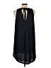 H&M 100% Polyester Solid Black Casual Dress Size 10 - photo 2