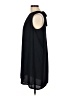 H&M 100% Polyester Solid Black Casual Dress Size 10 - photo 5