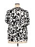 Well Worn 100% Viscose Black Short Sleeve Blouse Size XXL - photo 2
