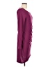 Leith Solid Burgundy Purple Casual Dress Size L - photo 4