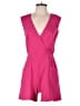Trina Turk 100% Polyester Solid Pink Romper Size 4 - photo 1