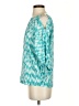MICHAEL Michael Kors 100% Polyester Teal 3/4 Sleeve T-Shirt Size XS - photo 5