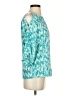 MICHAEL Michael Kors 100% Polyester Teal 3/4 Sleeve T-Shirt Size XS - photo 4
