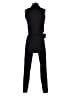 Les Lunes Solid Black Jumpsuit Size XS - photo 2