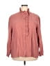 Darling Pink Long Sleeve Blouse Size XXL - photo 1