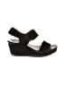 Pedro Garcia Black Wedges Size 5 1/2 (X-wide) - photo 1