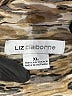 Liz Claiborne 100% Polyester Animal Print Tan Sleeveless Blouse Size XL - photo 7