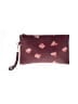 Unbranded Hearts Burgundy Wristlet One size - photo 1