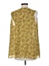 CAbi 100% Polyester Gold Sleeveless Blouse Size L - photo 2