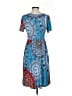 DB Moon Paisley Blue Casual Dress Size S - photo 2