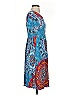 DB Moon Paisley Blue Casual Dress Size S - photo 4