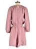 LACAUSA 100% Cotton Pink Romper Size S - photo 2