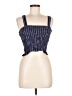 LA Hearts Blue Sleeveless Blouse Size M - photo 1