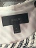 J.Crew Stripes Silver Gray Casual Dress Size 8 - photo 7