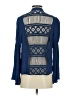Blu Pepper 100% Rayon Blue Long Sleeve Blouse Size S - photo 2