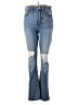 Madewell Color Block Blue Jeans Size 26 waist - photo 1
