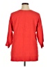 Max Studio Red 3/4 Sleeve T-Shirt Size 1X - photo 2
