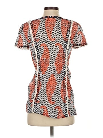 Tory Burch Short Sleeve Blouse (view 2)