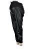 Tessuto Black Faux Leather Pants Size M - photo 1