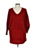 Ellen Tracy Red Poncho Size L - photo 1