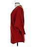 Ellen Tracy Red Poncho Size L - photo 5