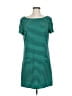 Laundry by Design Stripes Teal Casual Dress Size M - photo 1